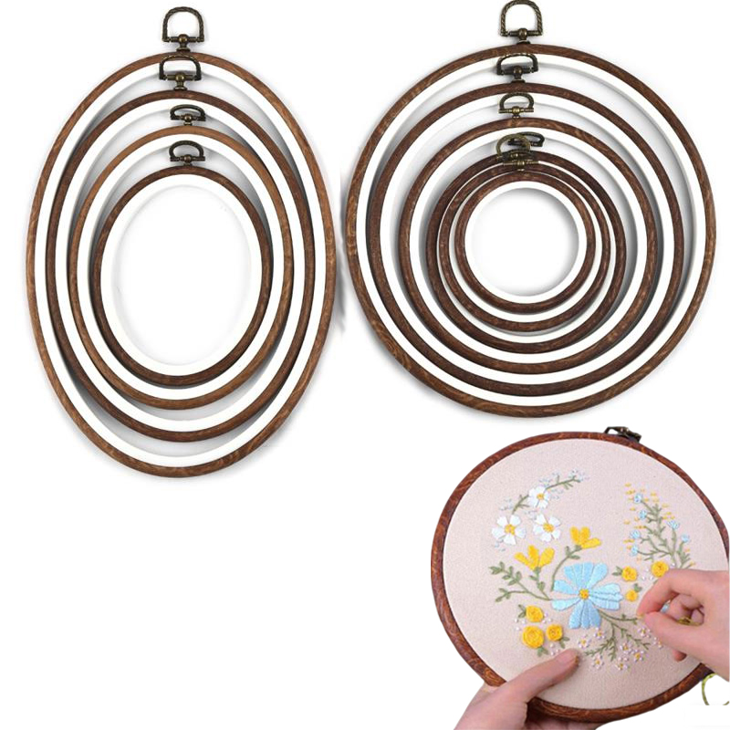 Embroidery Hooping - 10 шт. швейный инструмент, круглые овальные