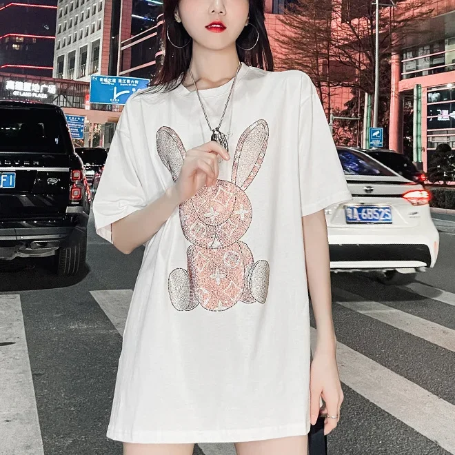 Embroidery Shirt - Женская летняя повседневная футболка: футболка с
