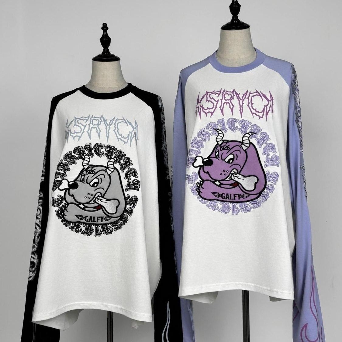 Embroidery Shirt - Футболка с длинными объемными рукавами в