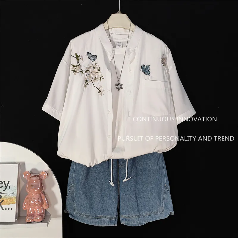 Embroidery Shirt - Мужской комплект из 3 предметов в