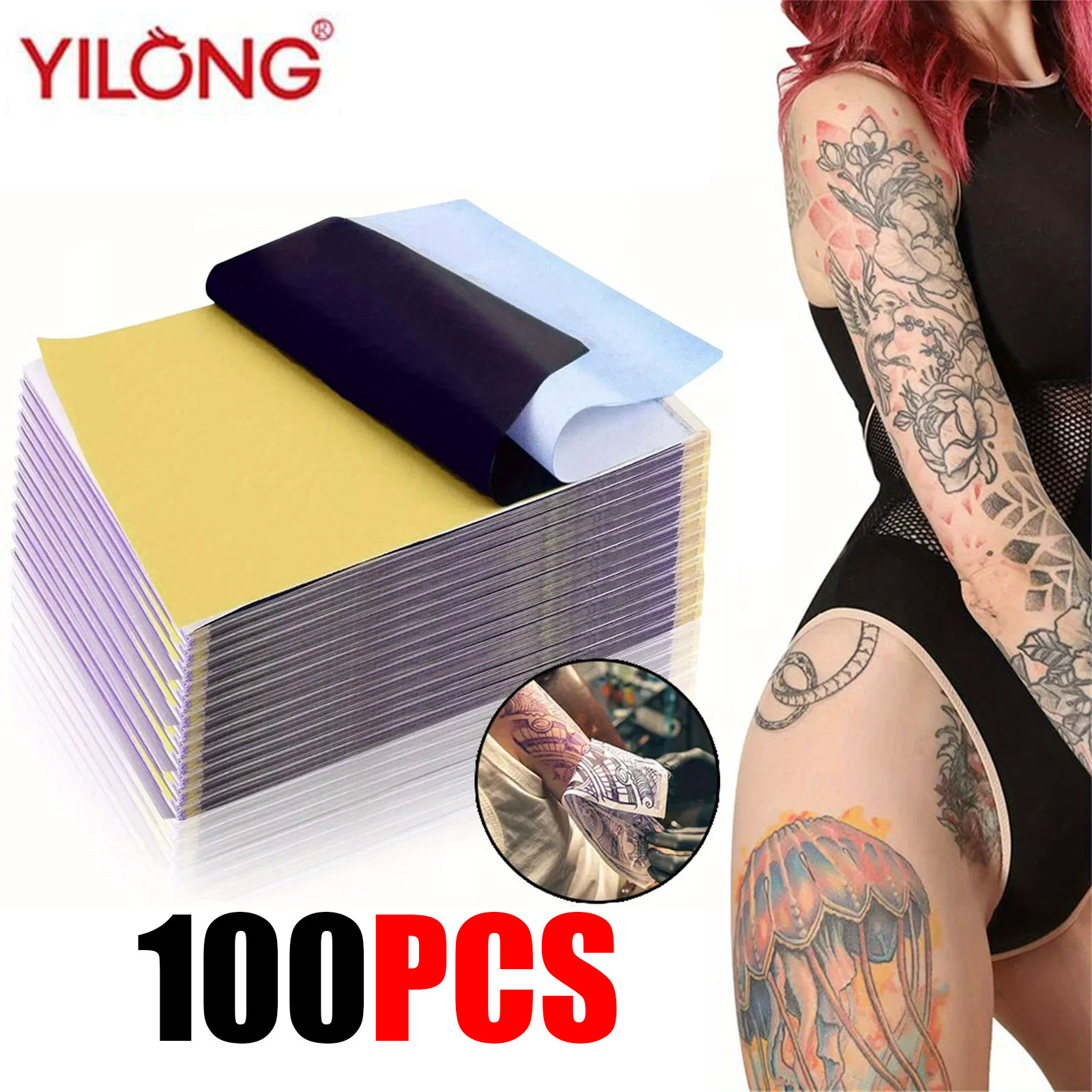 Transfer Paper Carbon - 100 шт. профессиональная бумага для переноса