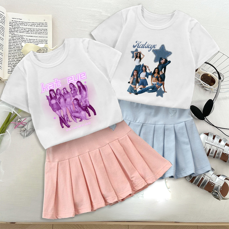 Модная футболка K POP K-KATSEY – обзор и цена Embroidery Shirt