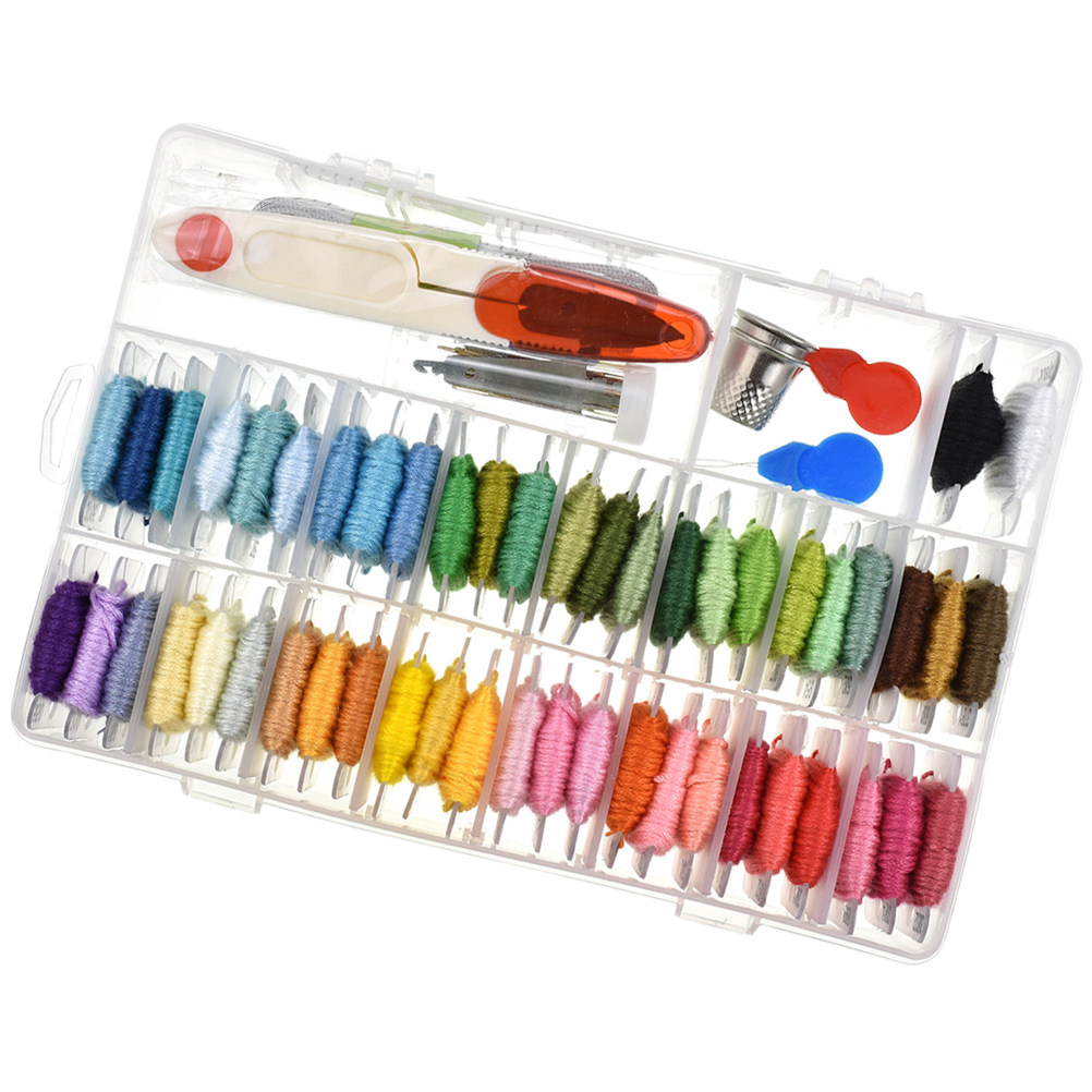 Набор для вышивания из 50 пред – обзор и цена Embroidery Kit