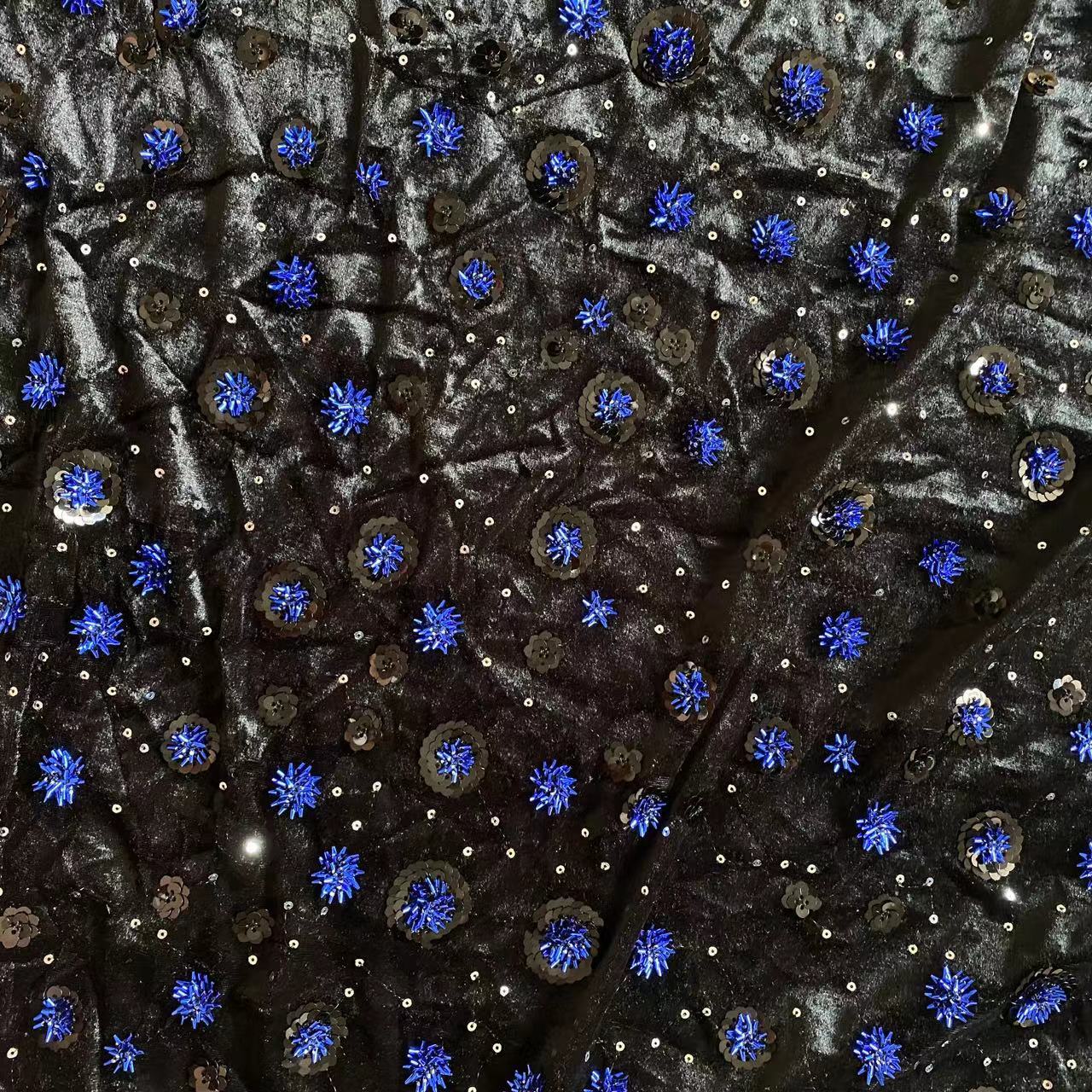 Бархатные рулоны из бисера, тк – обзор и цена Velvet Fabric Embroidery