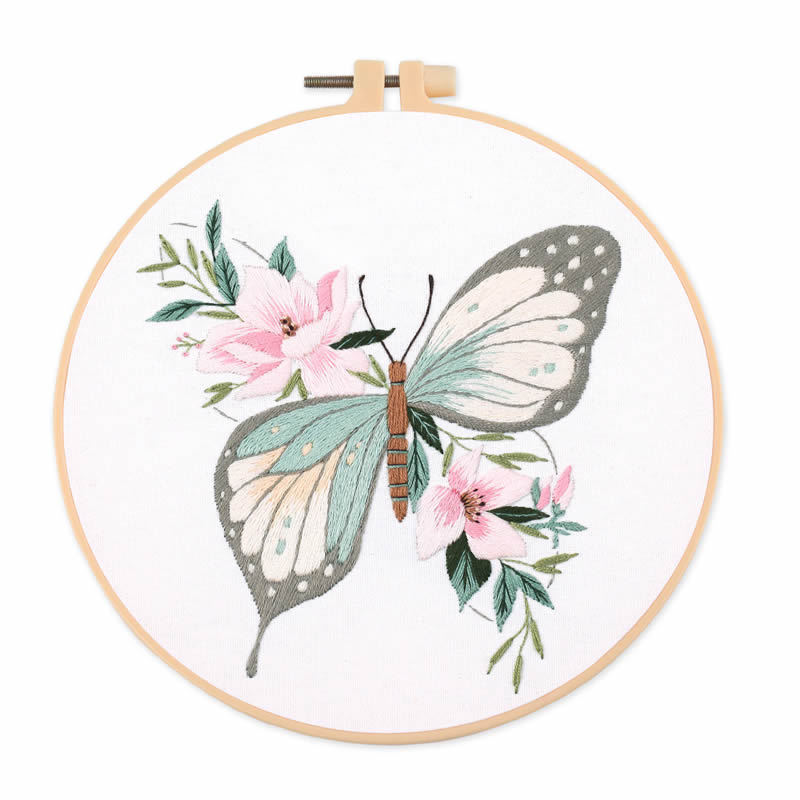 1 шт. Набор для вышивки бабочк – обзор и цена Embroidery Kit