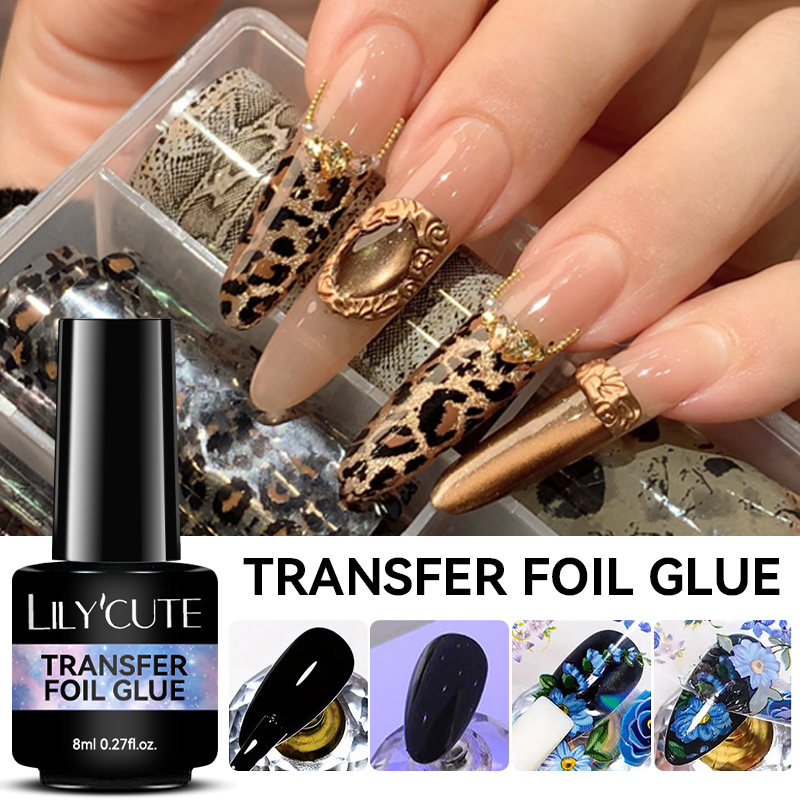 LILYCUTE 8 мл клей-фольга для  – обзор и цена Transfer Paper Carbon