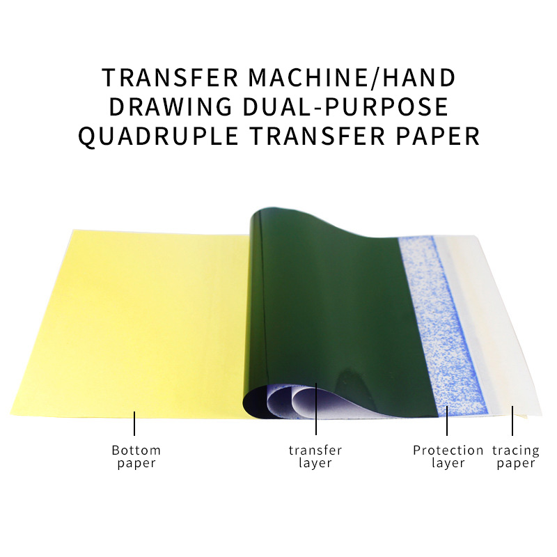 Термобумага для татуировок A4, – обзор и цена Transfer Paper Carbon