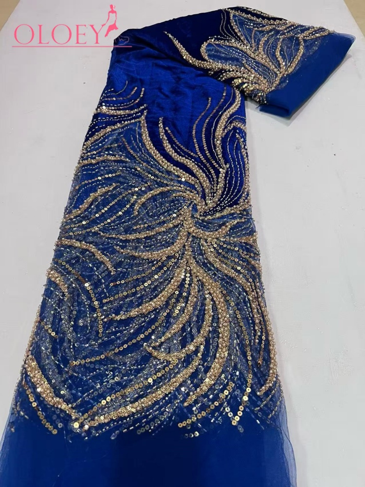 OLOEY Роскошное свадебное плат – обзор и цена Velvet Fabric Embroidery
