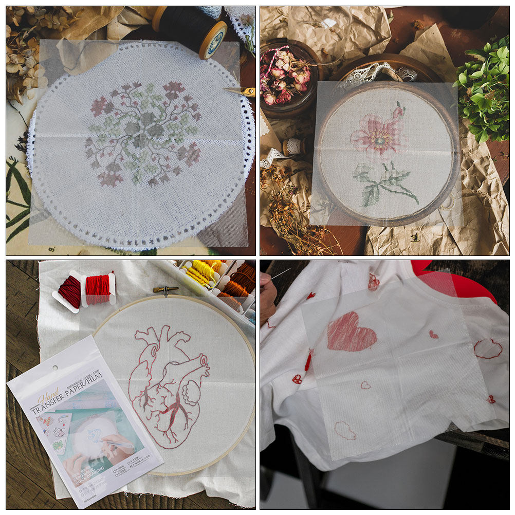 Набор из 8 водорастворимых тра – обзор и цена Embroidery Kit