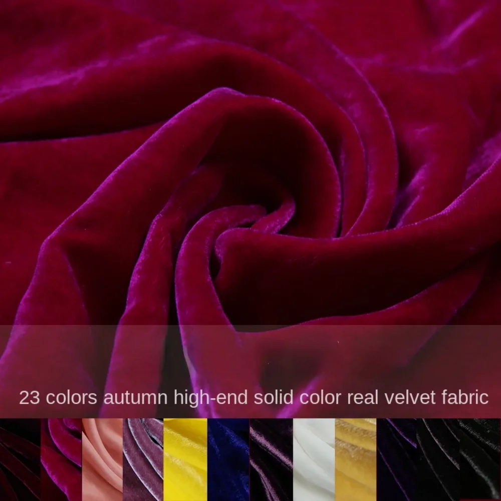 1/3/5 м Роскошная натуральная  – обзор и цена Velvet Fabric Embroidery