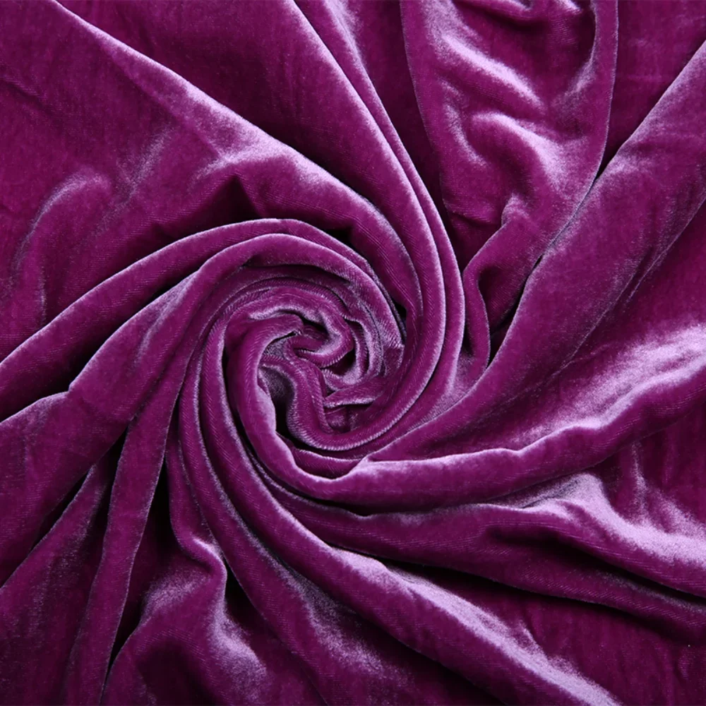 1/3/5 м Роскошная натуральная  – обзор и цена Velvet Fabric Embroidery